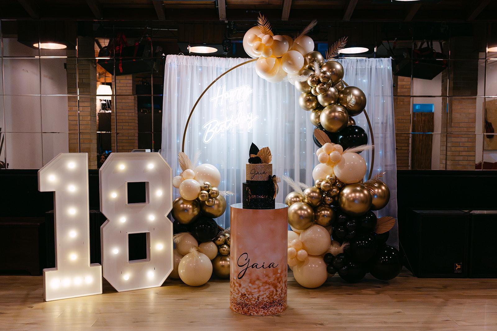 18esimo compleanno elegante Showroom Labs